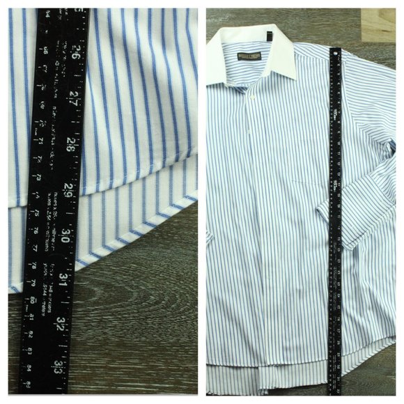 Long Sleeve Button  Donald Trump Size 17 36/37 - Picture 2 of 6